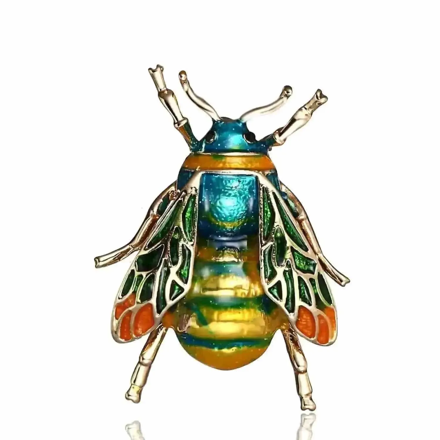 🌟 Alloy Oil Honey Bee Brooch Pin - Buzz with Style 🌟