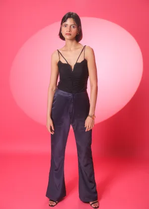 Alexis Satin High waist Trousers