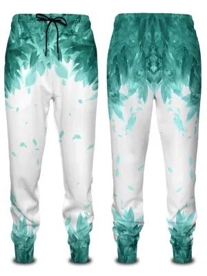 Aoba Johsai Green Leaf Jogger Pants