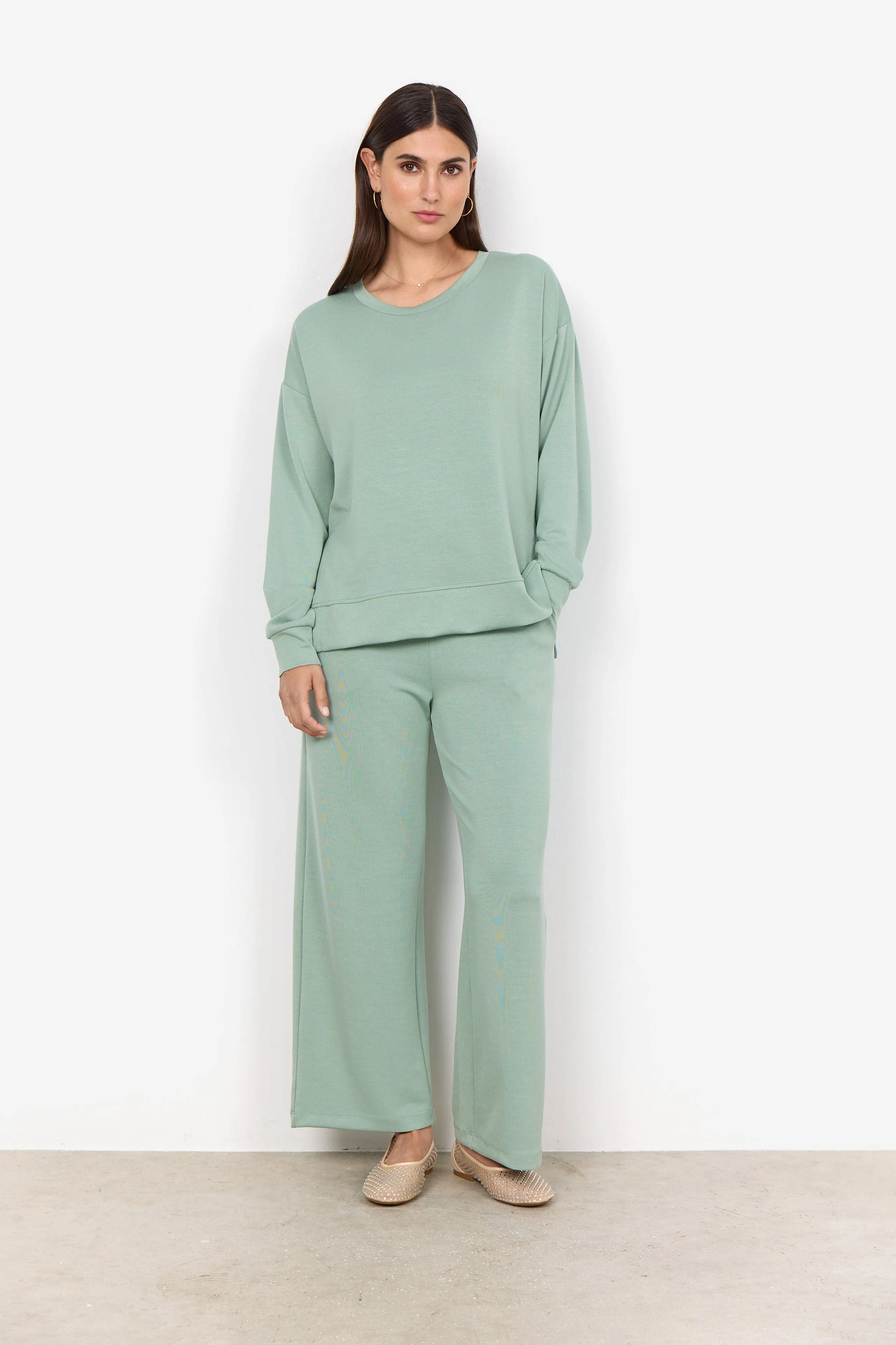 Banu Sweatshirt - Mineral Green