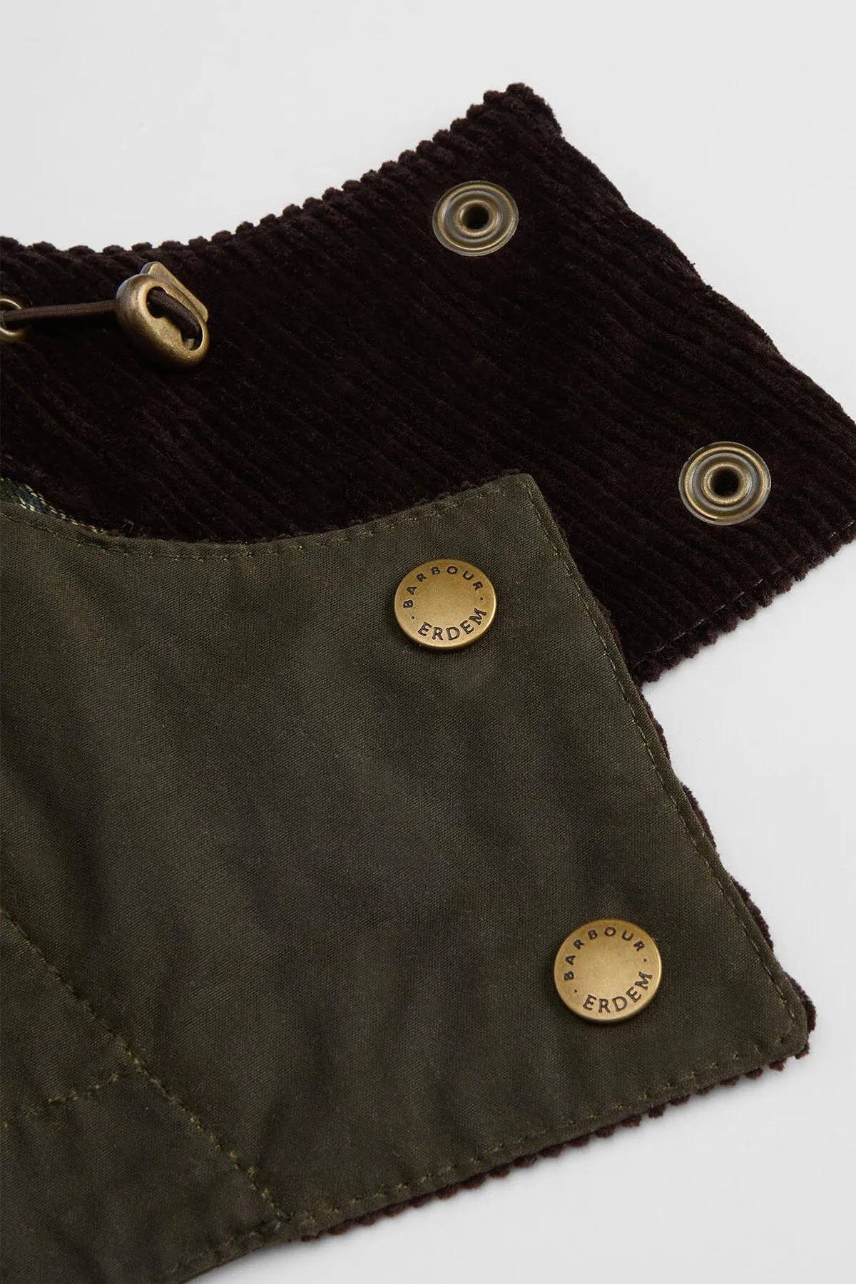 Barbour x ERDEM Datura Waxed Hood