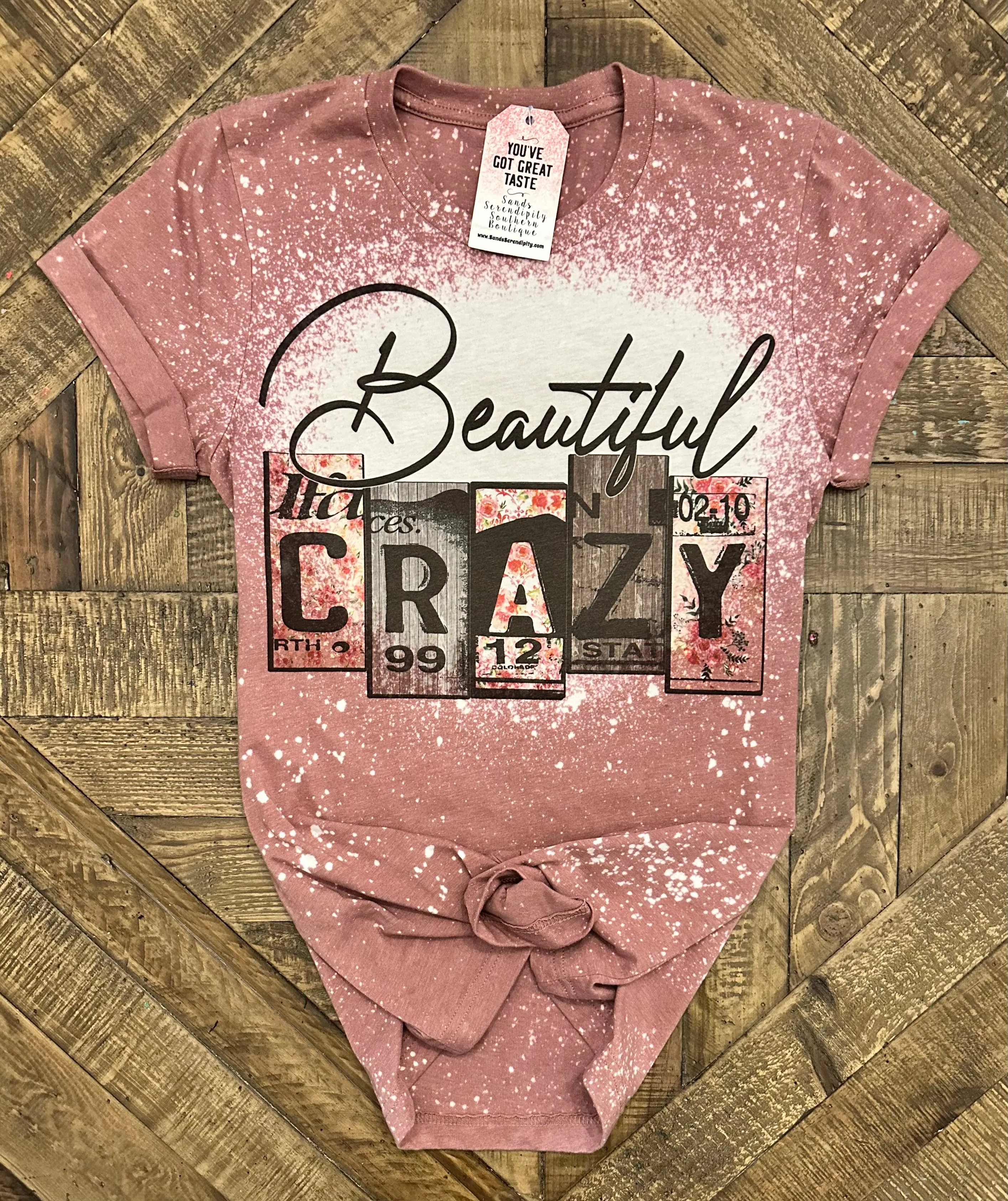 Beautiful Crazy Tee 🥰