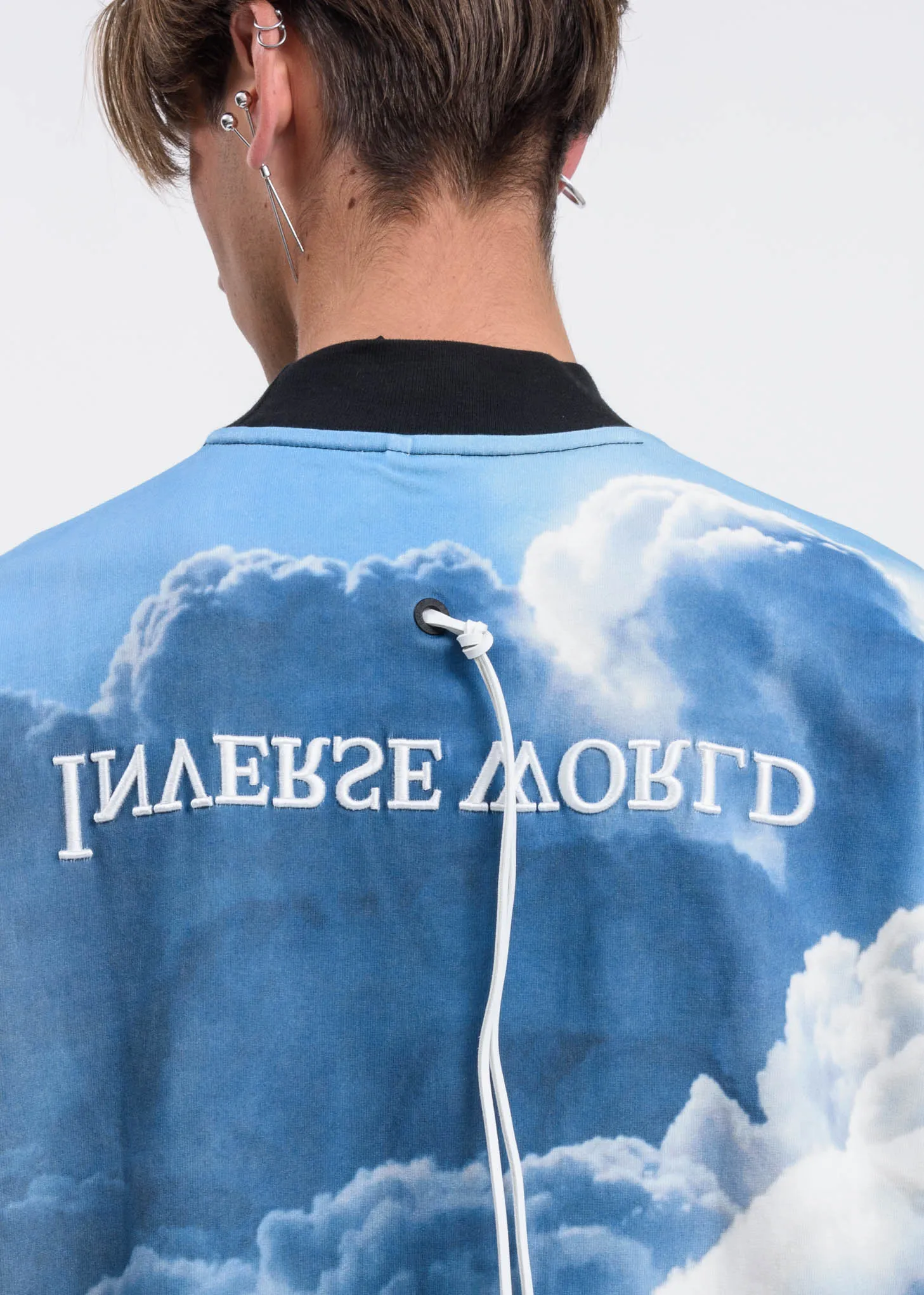 Blue Clouds Turtleneck