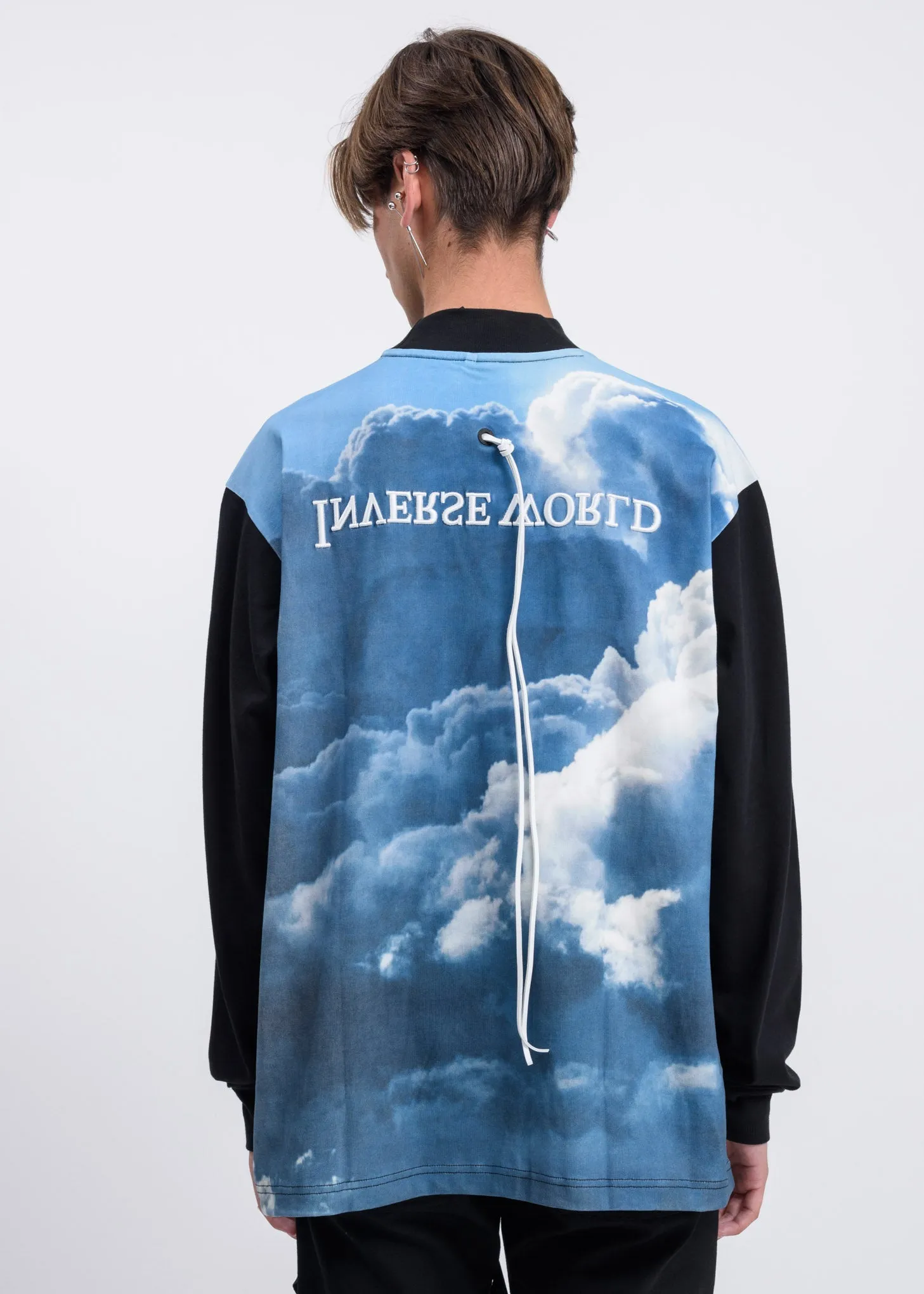 Blue Clouds Turtleneck
