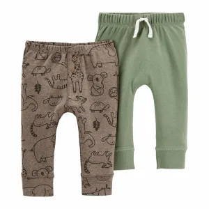 Carter's 2-Pack Pull-On Pants Multi Age-0-24 Months-1I725410