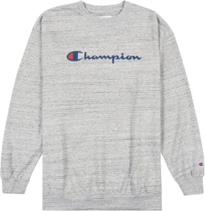 Champion Big and Tall Crewneck Sweatshirt - Cotton Casual Sweatshirt for Men