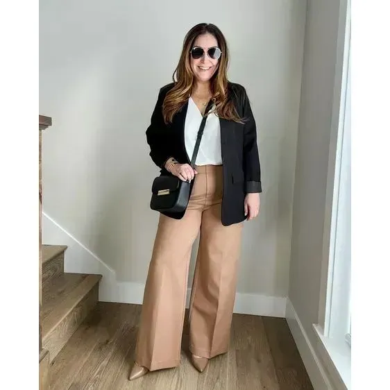 CHLOE - High-Waist Sailor Pants