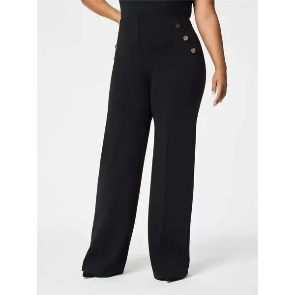 CHLOE - High-Waist Sailor Pants