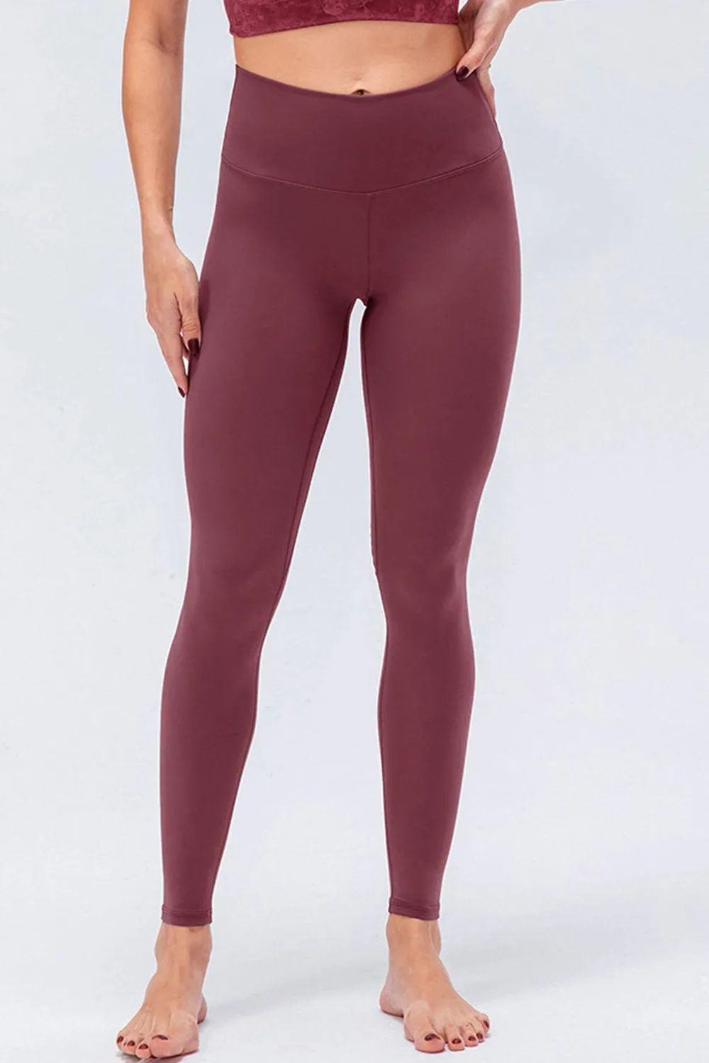 Comfy Fit Active Wide Waistband Leggings