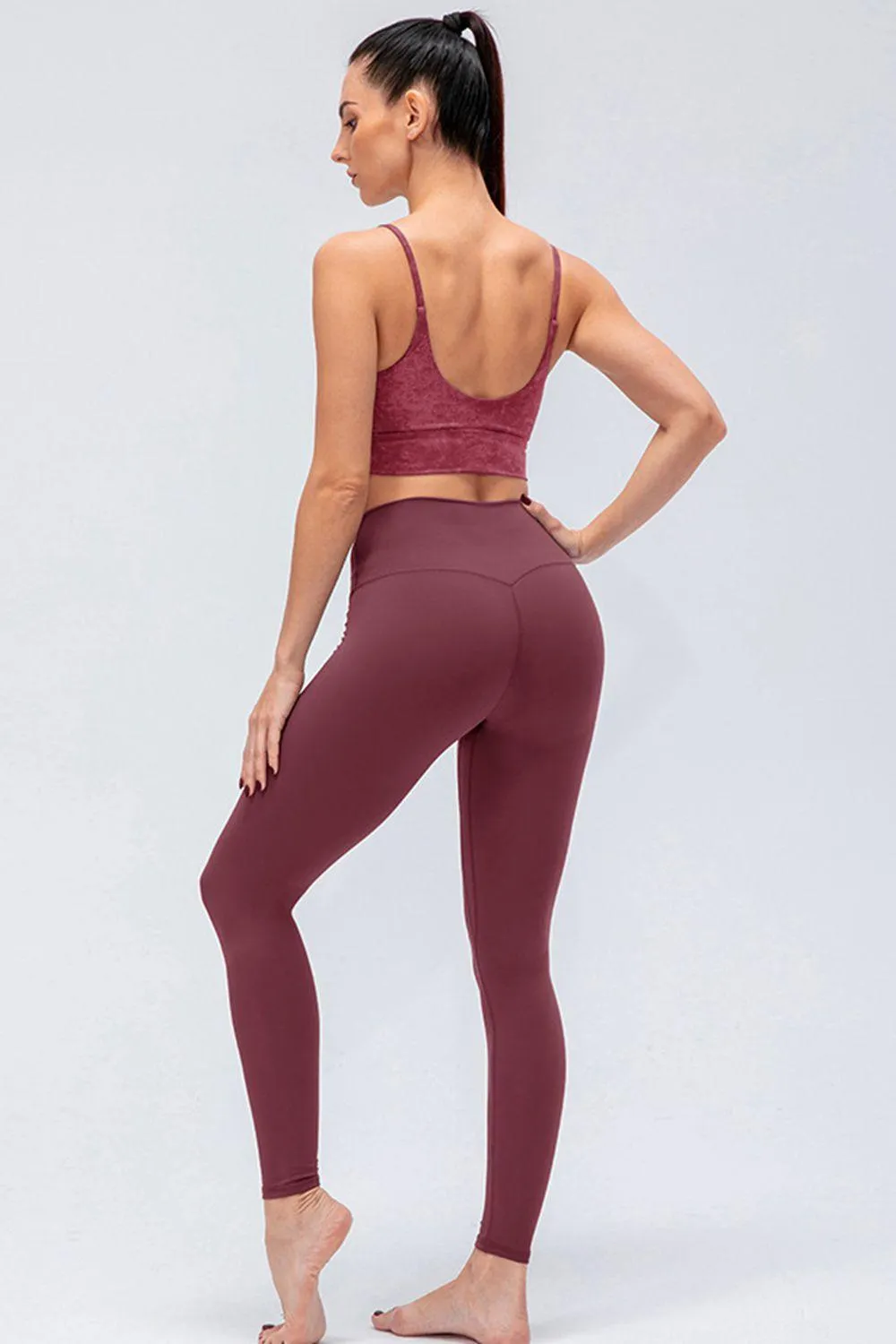 Comfy Fit Active Wide Waistband Leggings