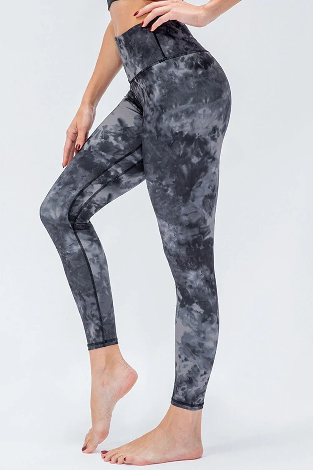 Comfy Fit Active Wide Waistband Leggings
