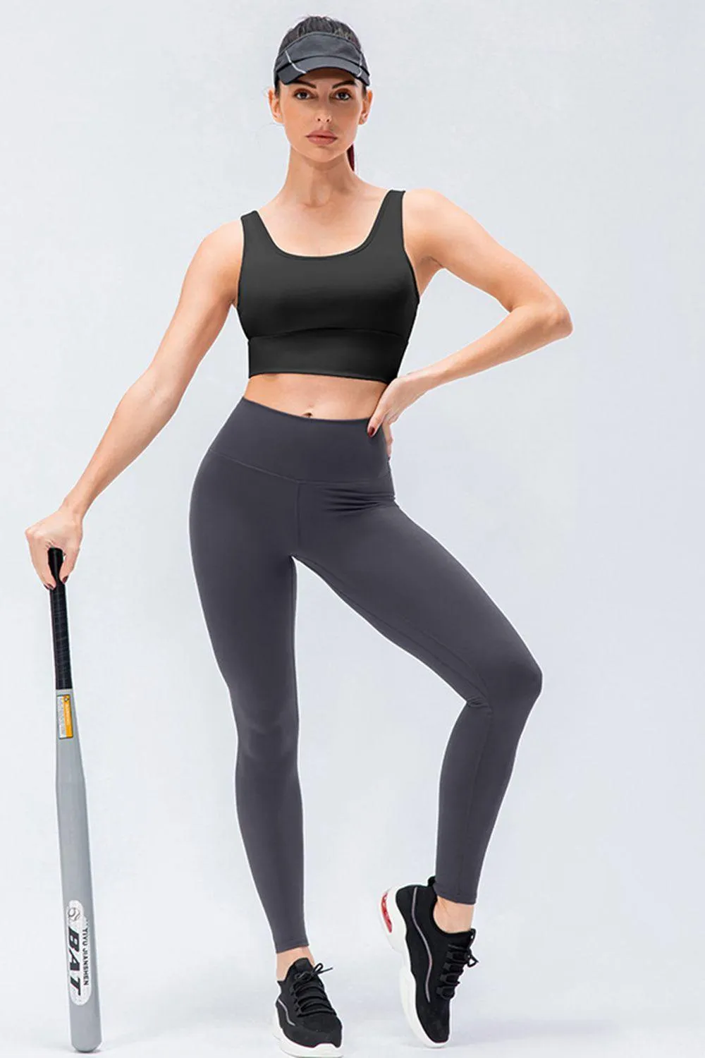 Comfy Fit Active Wide Waistband Leggings