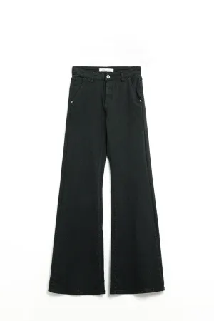 Comfy Stretcy Black Flared Pants