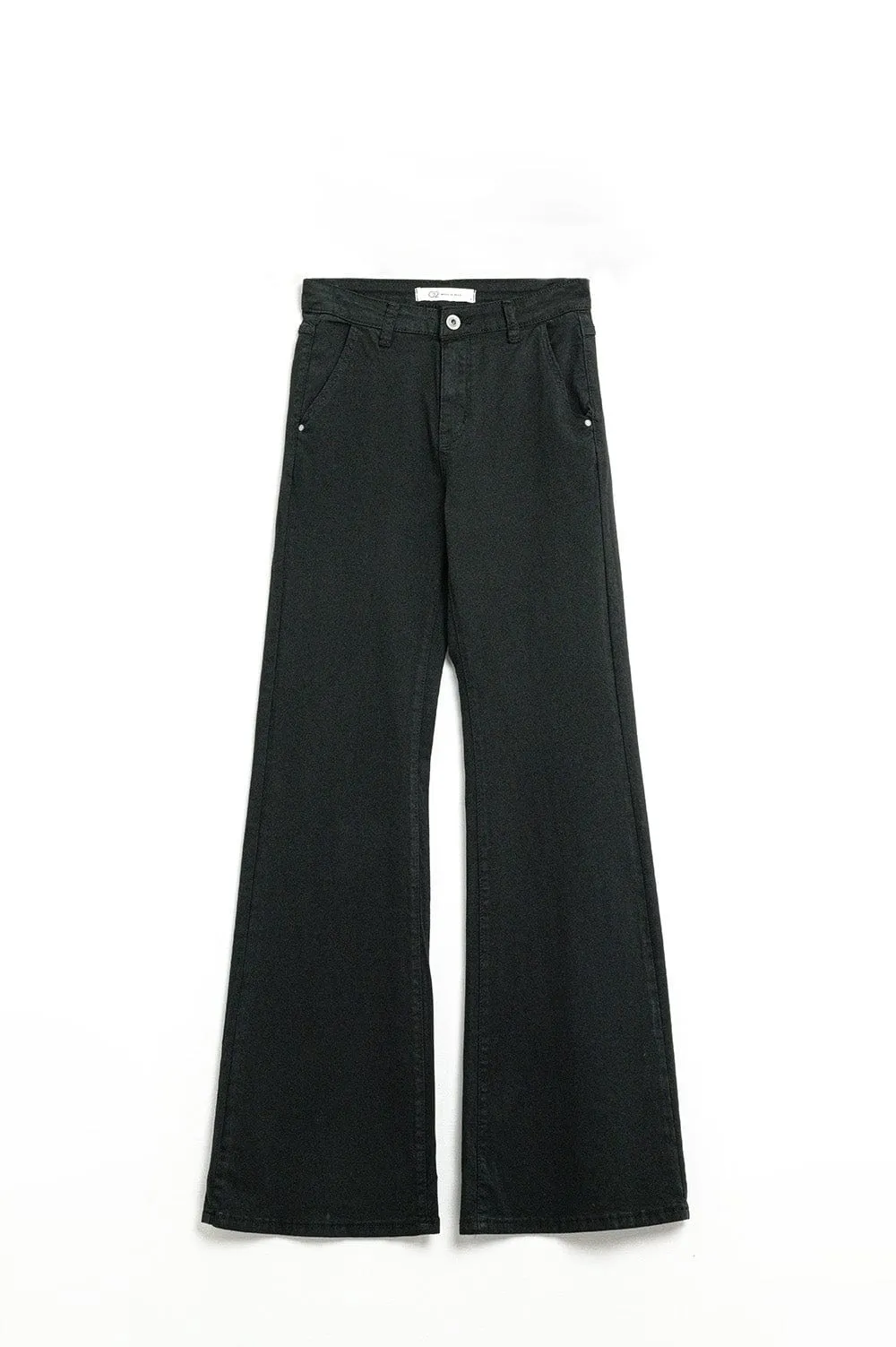 Comfy Stretcy Black Flared Pants