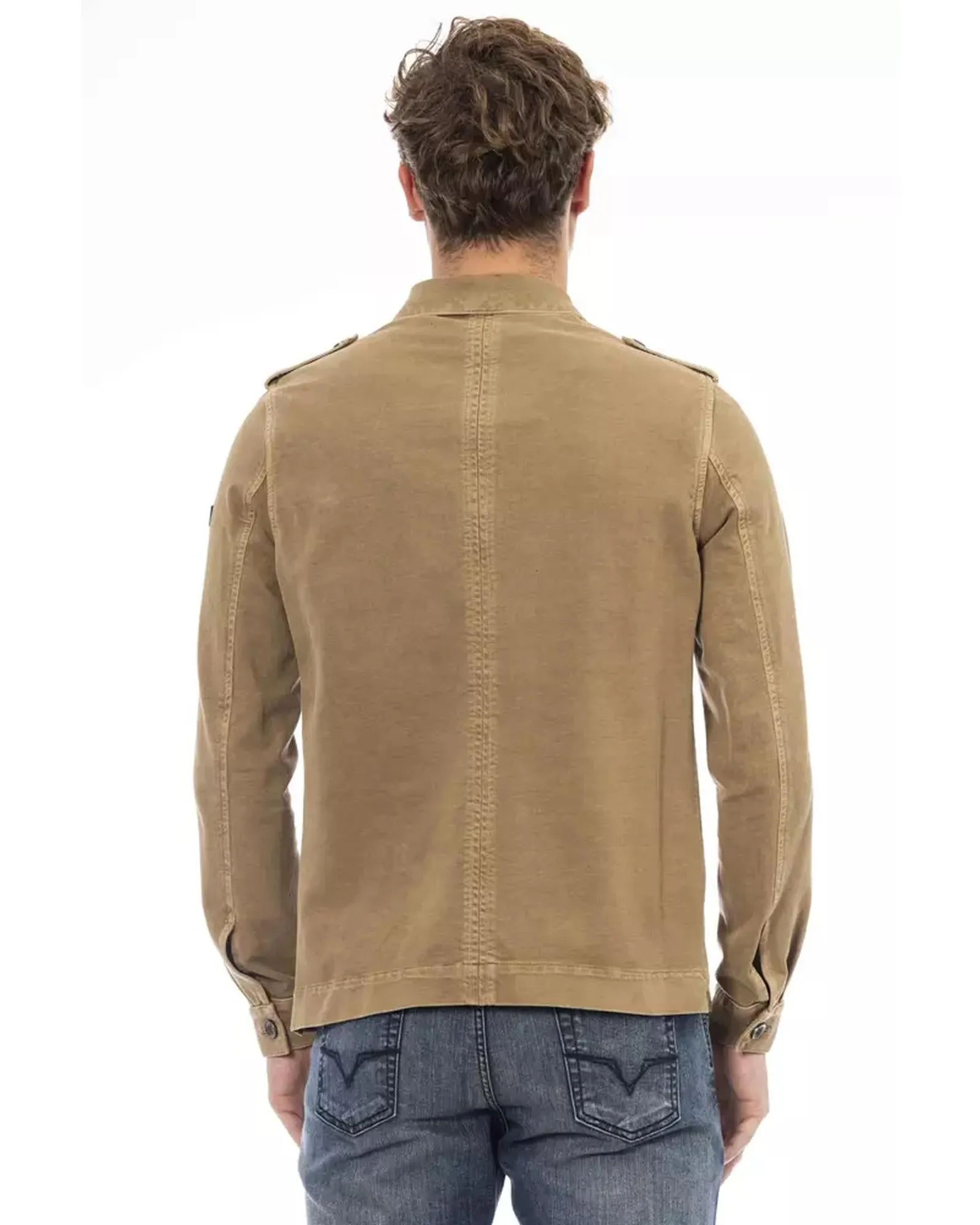Convertible Jacket with Detachable Braces and Functional Pockets 52 IT Men