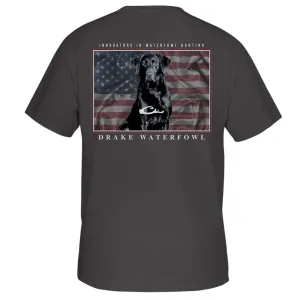 Drake Waterfowl Americana Lab S/S T-Shirt