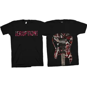 Edward Van Halen Eruption Slim Fit Mens T-Shirt L
