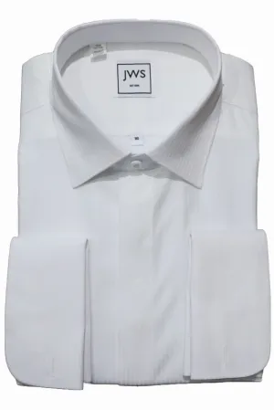 Egyptian Cotton Tuxedo Shirt Hidden Placket front and French Cuffs