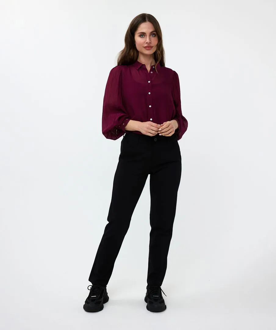 ESQUALO TROUSER PUNTO BLACK
