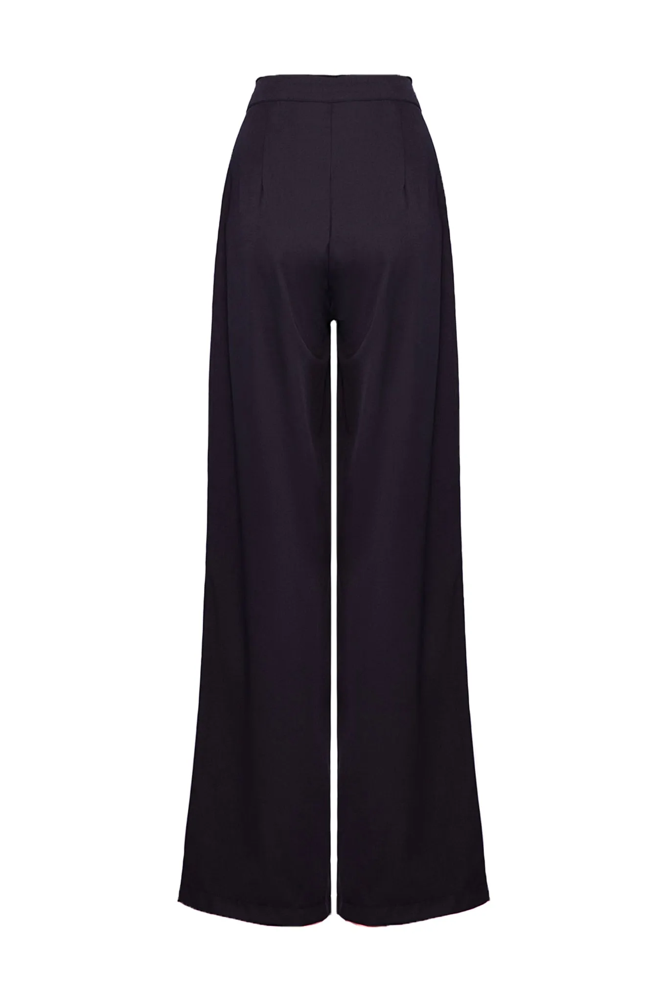 FULL LENGTH PLEATED TROUSERS