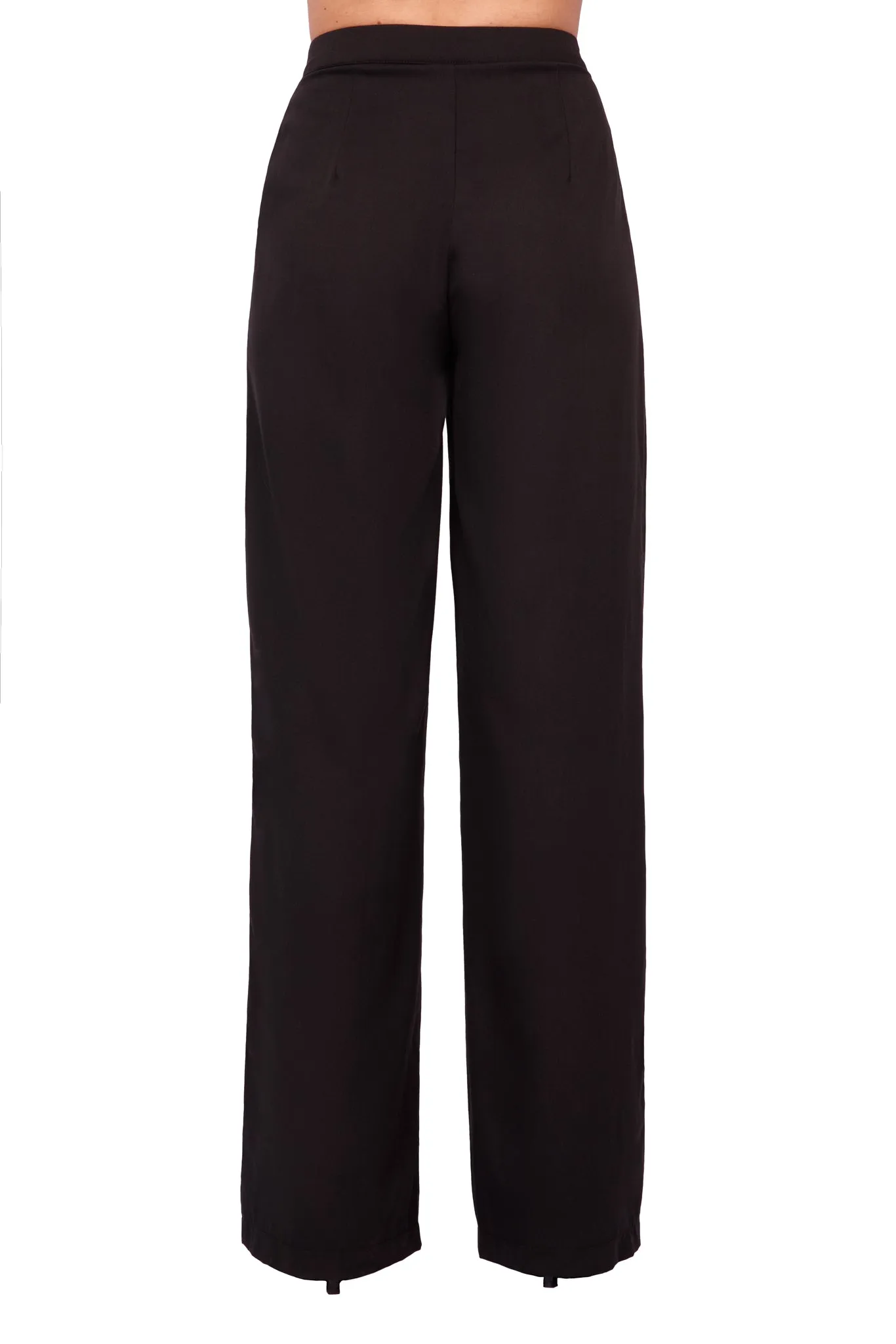 FULL LENGTH PLEATED TROUSERS