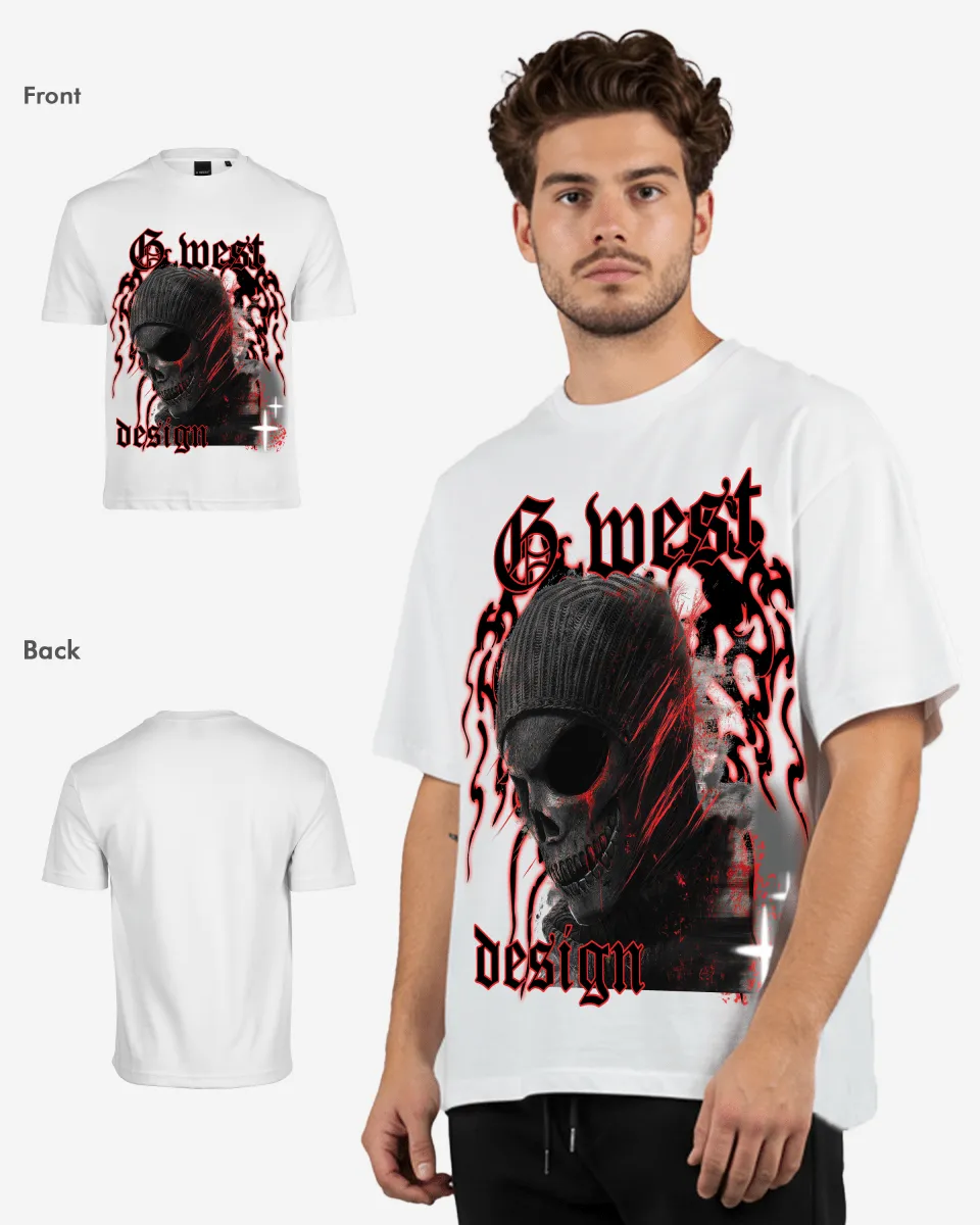 G WEST MASK 3.0 Oversized TEE
