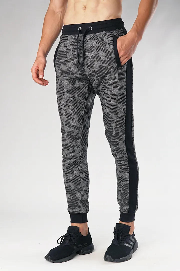 Grey Raid Camouflage Jogger Pant