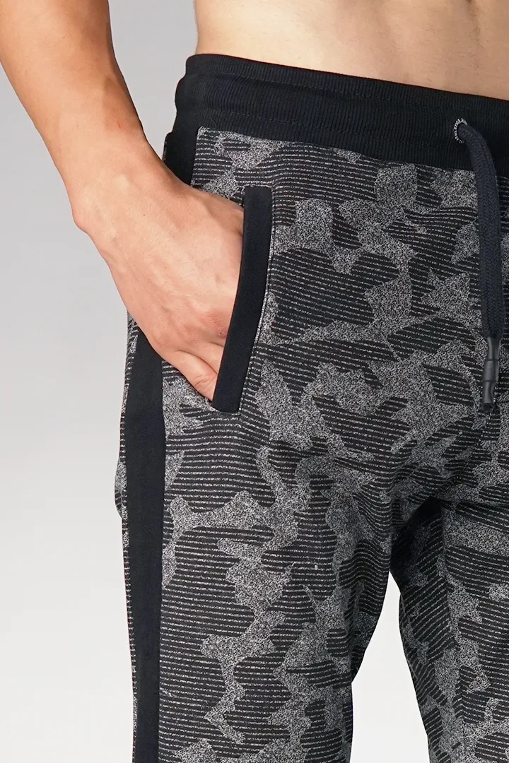 Grey Raid Camouflage Jogger Pant