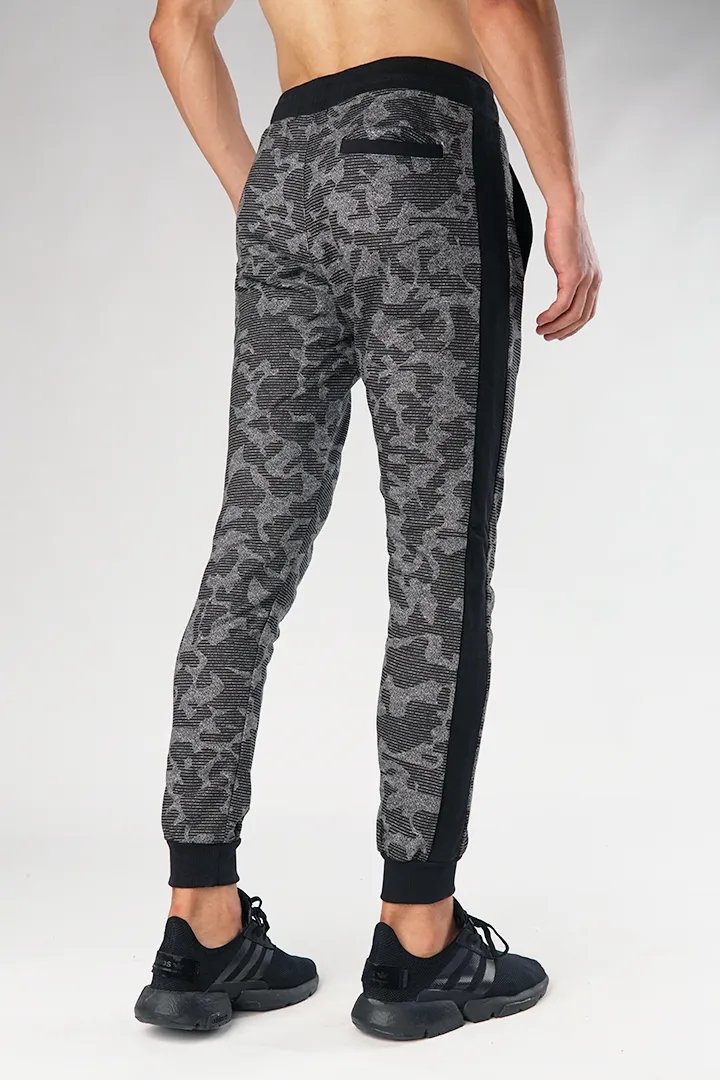 Grey Raid Camouflage Jogger Pant