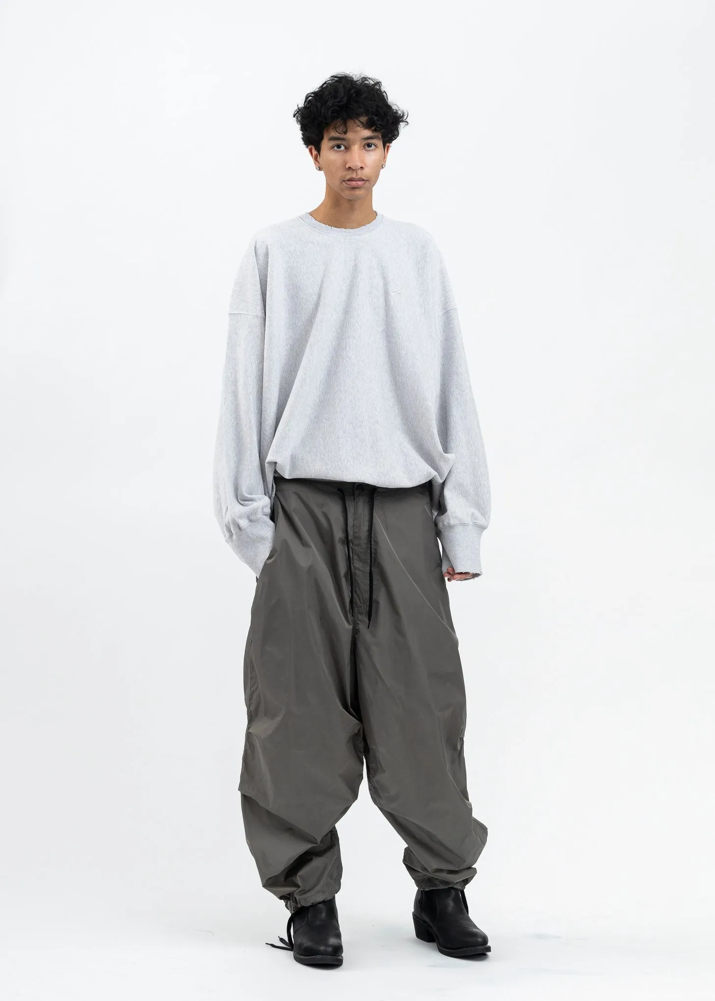 HED MAYNER X Reebok CREWNECK SWEATER GREY MELANGE