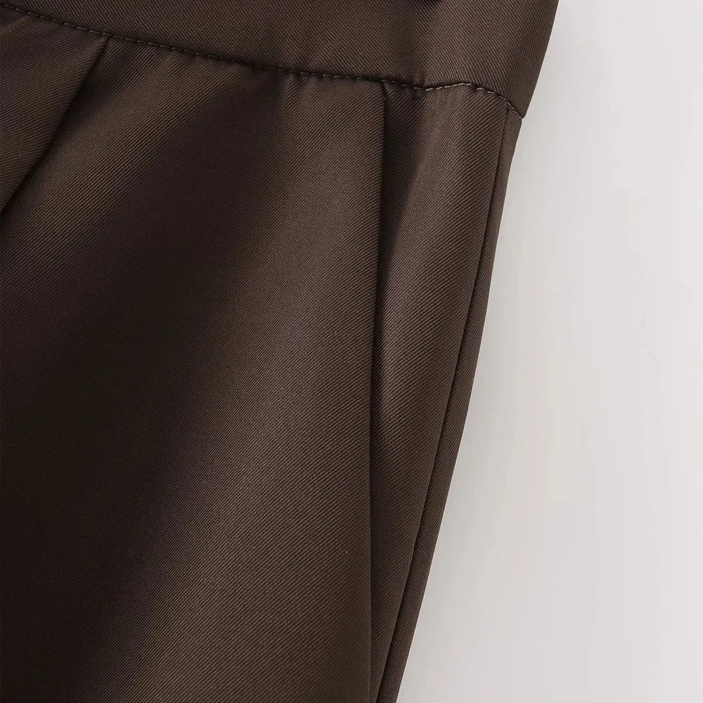 HIGH WAIST WIDE LEG PANTS