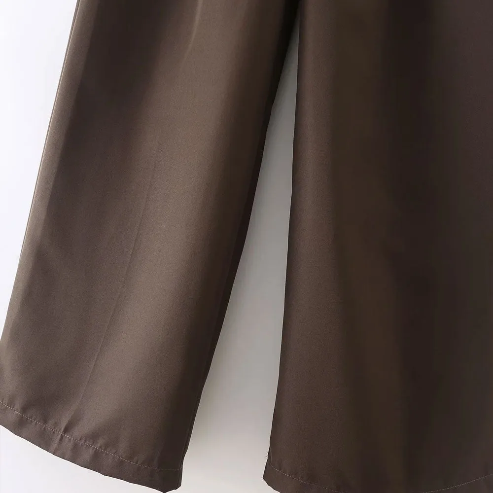 HIGH WAIST WIDE LEG PANTS