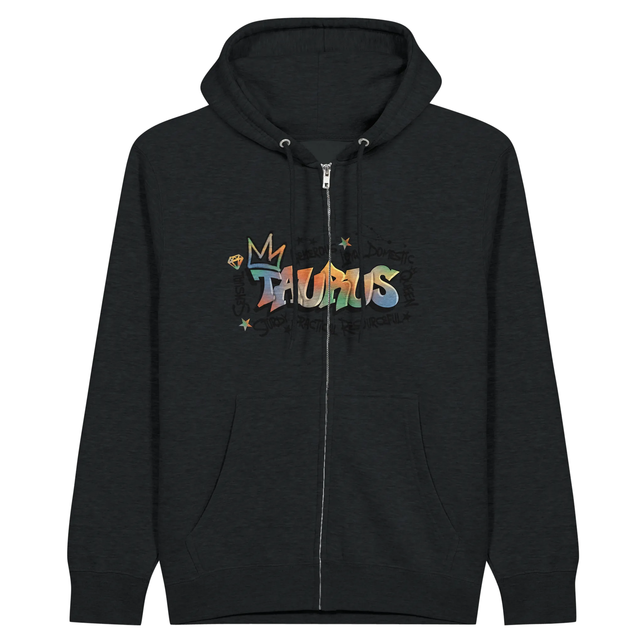 Inspired Zodiac TAURUS_ Sign / Premium Unisex Zip Hoodies|