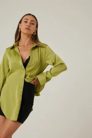 KIWI SATIN SHIRT