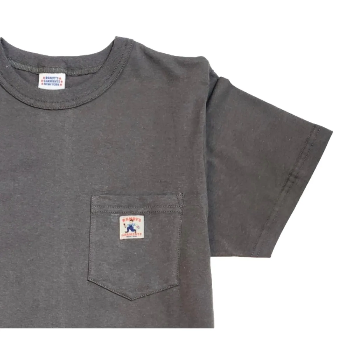 Logo Pocket Tee Gray
