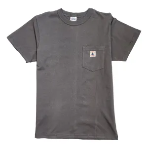 Logo Pocket Tee Gray