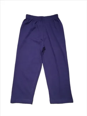 Luigi Jersey Knit Pants - Light Navy