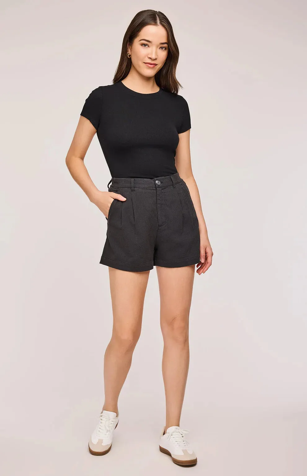 Madison Tee - Black | Gentle Fawn