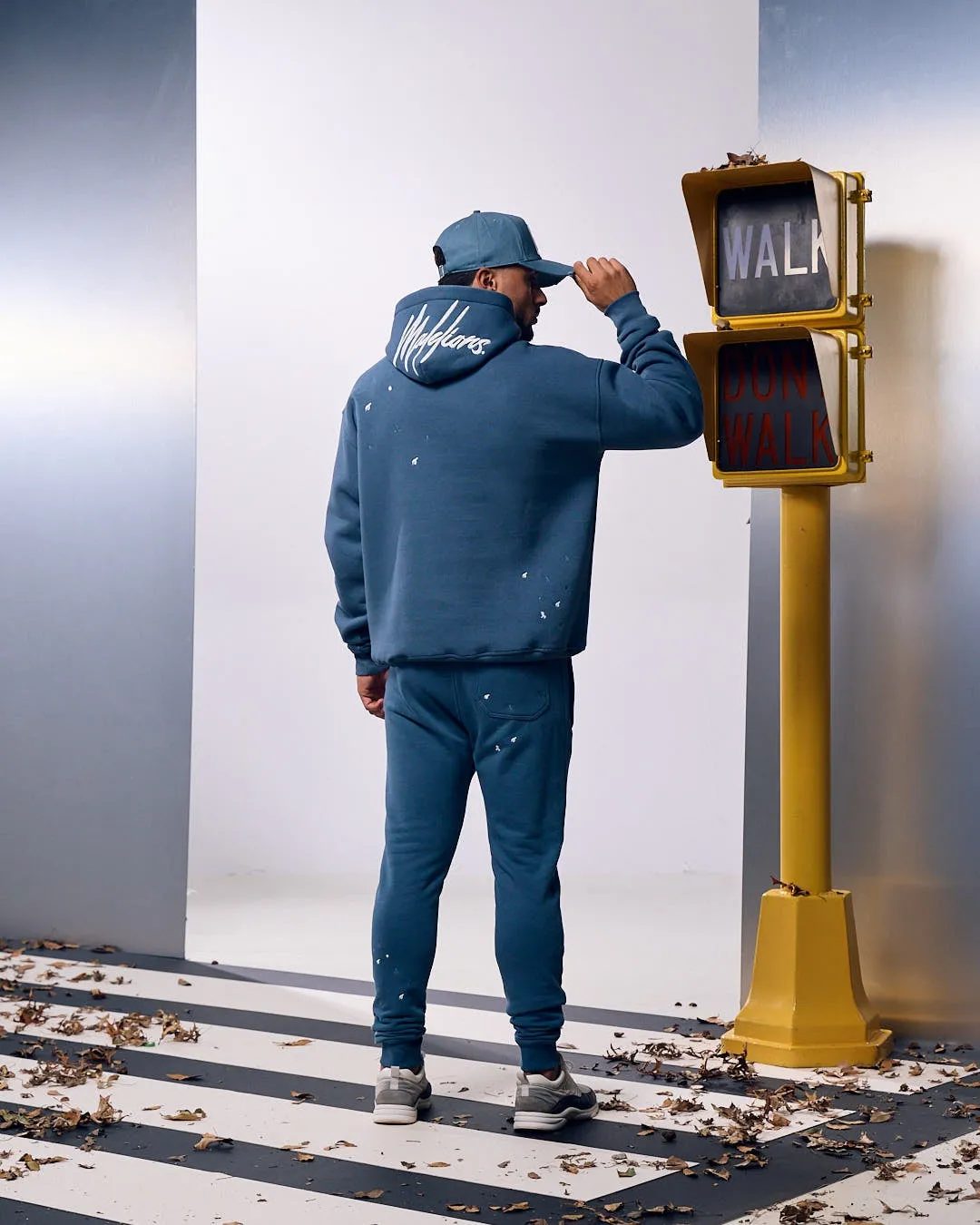 Malelions Men Painter Cap | Blue Slate
