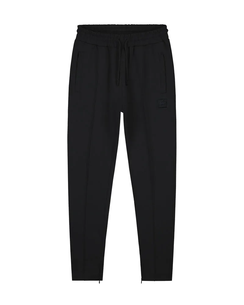 Malelions Men Pintuck Patch Pants | Black