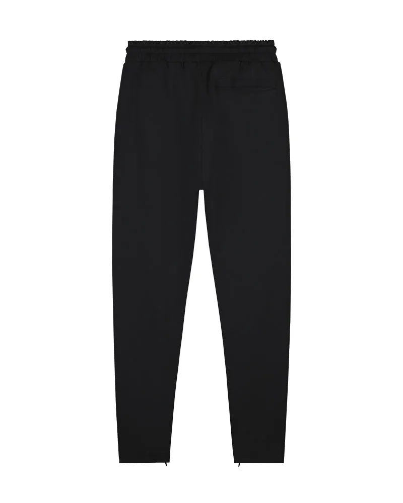 Malelions Men Pintuck Patch Pants | Black
