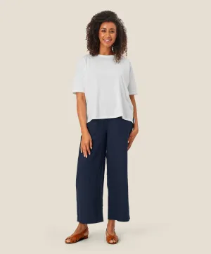 Masai - Women's Parini Linen Trousers in Navy