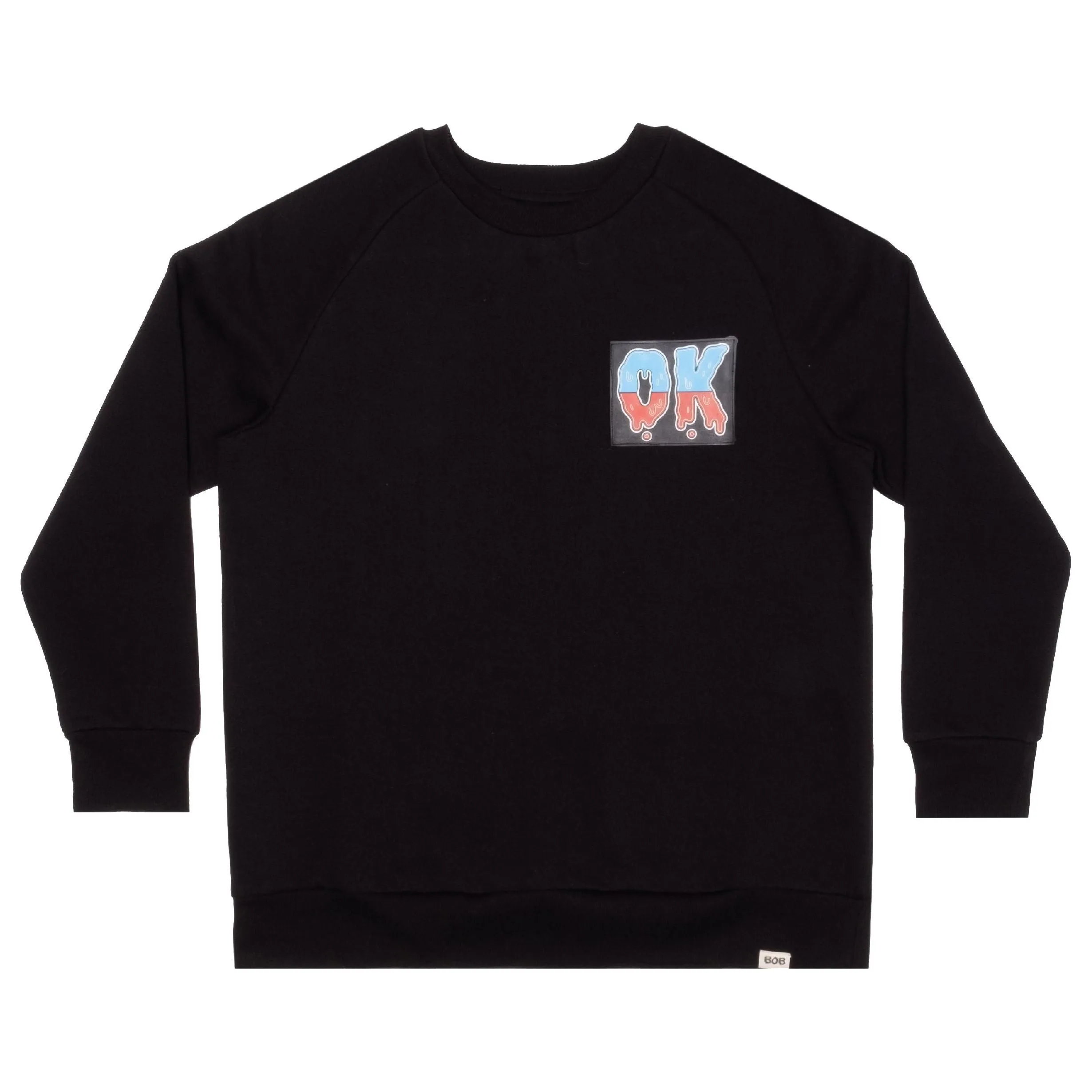 OK Gradient Fleece Raglan Crew