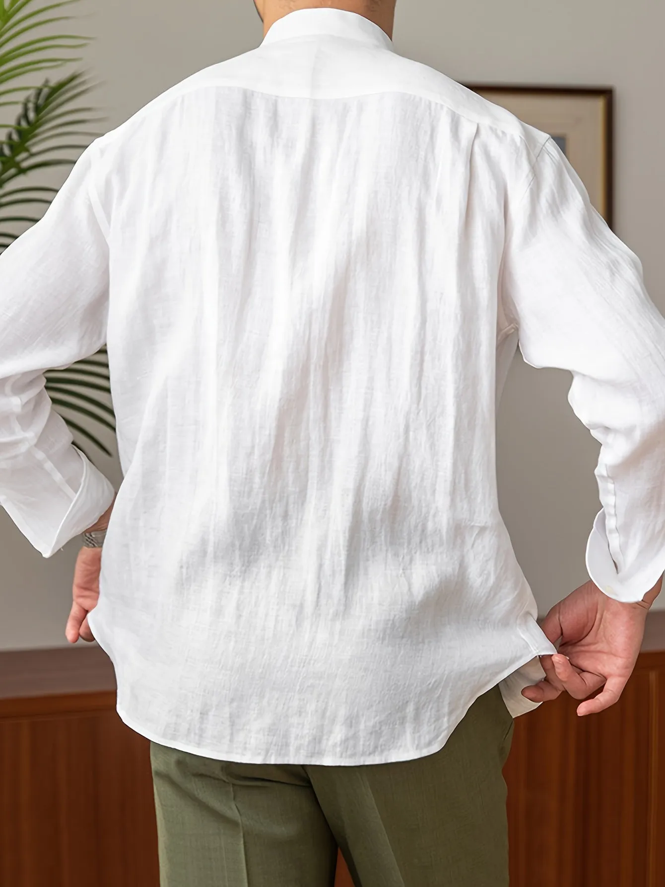 OSCARIN | Solid Linen Shirt