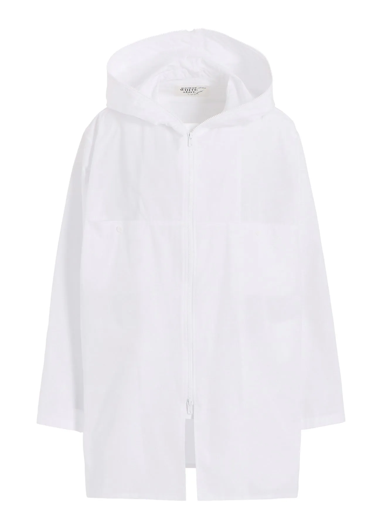 P100/2 BROAD ZIP UP HOODIE SHIRT