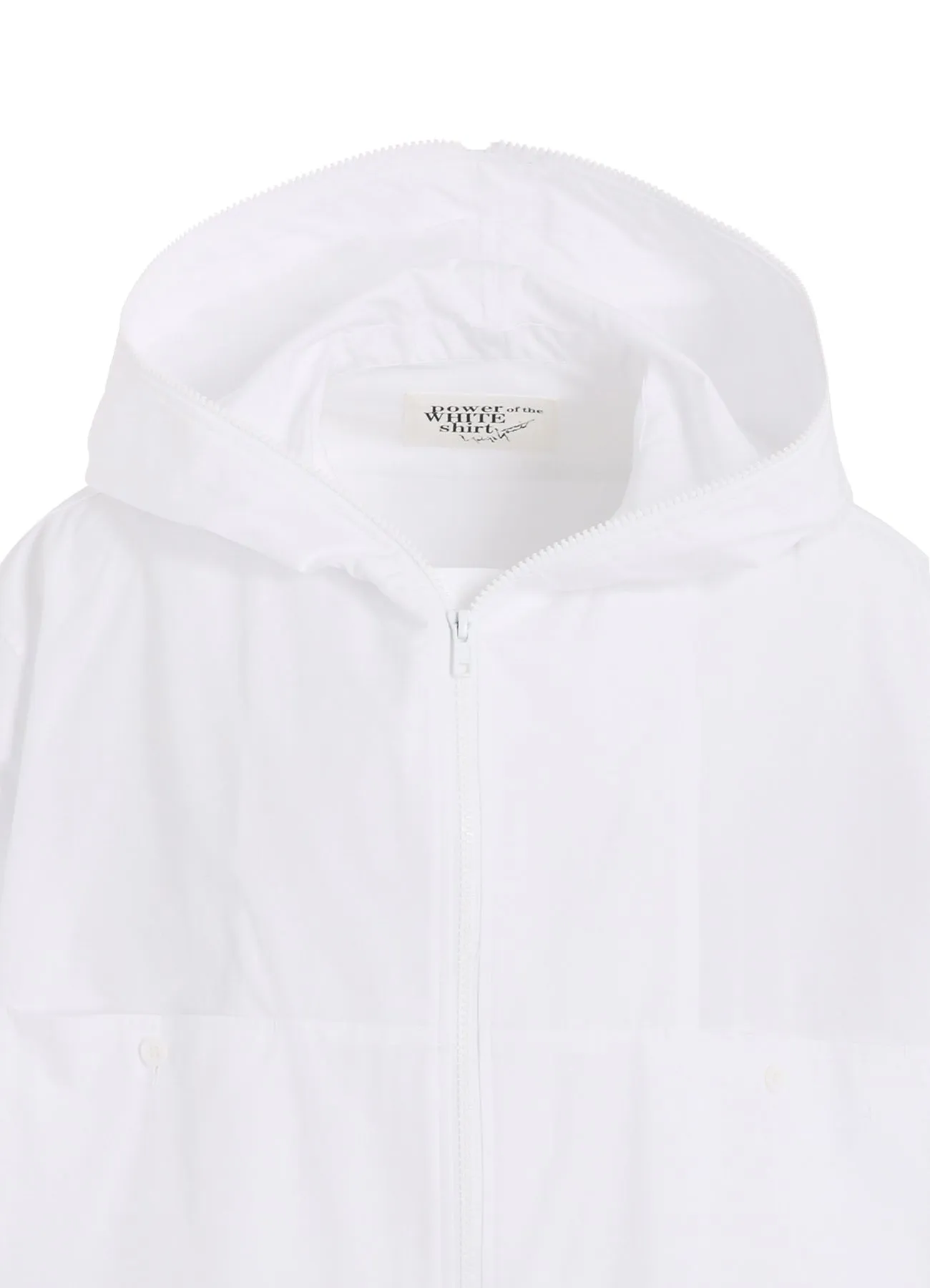 P100/2 BROAD ZIP UP HOODIE SHIRT