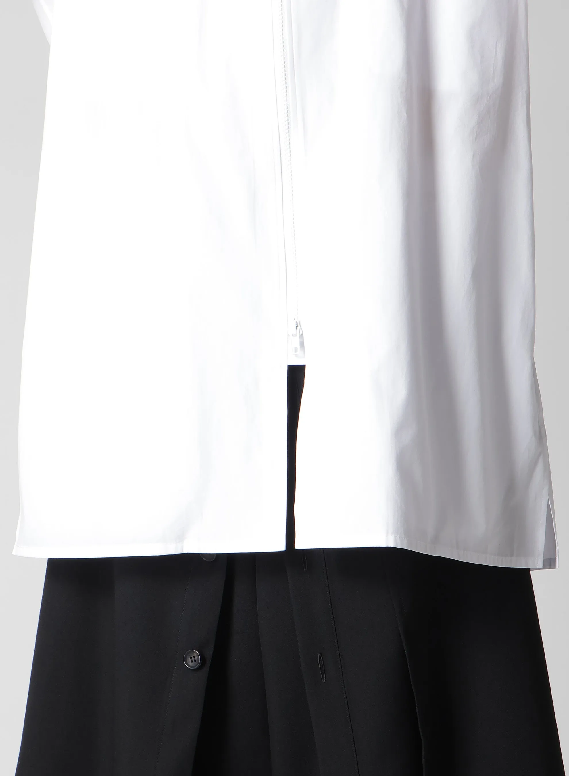 P100/2 BROAD ZIP UP HOODIE SHIRT