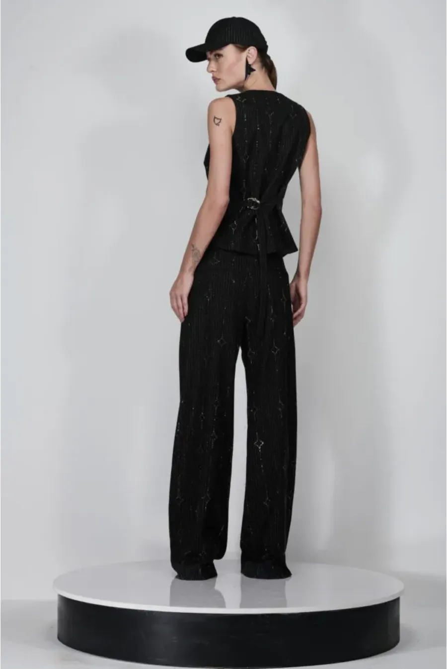 Pinstripe Vest