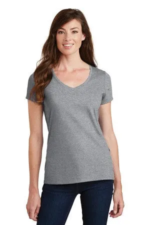 Port & Company® Ladies Fan Favorite V-Neck Tee. LPC450V - Blank or Custom Embroidered