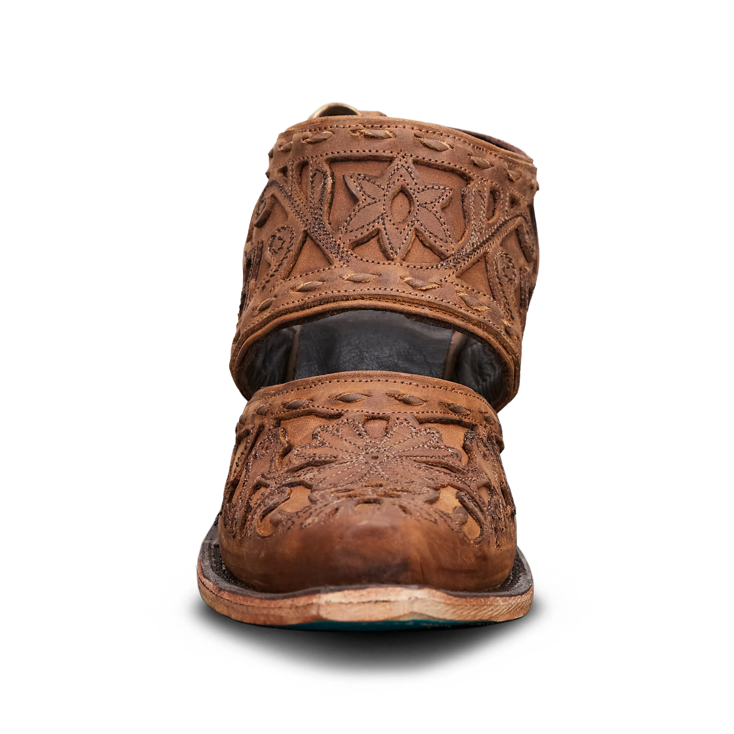 Robin Slingback Mule in Burnt Caramel